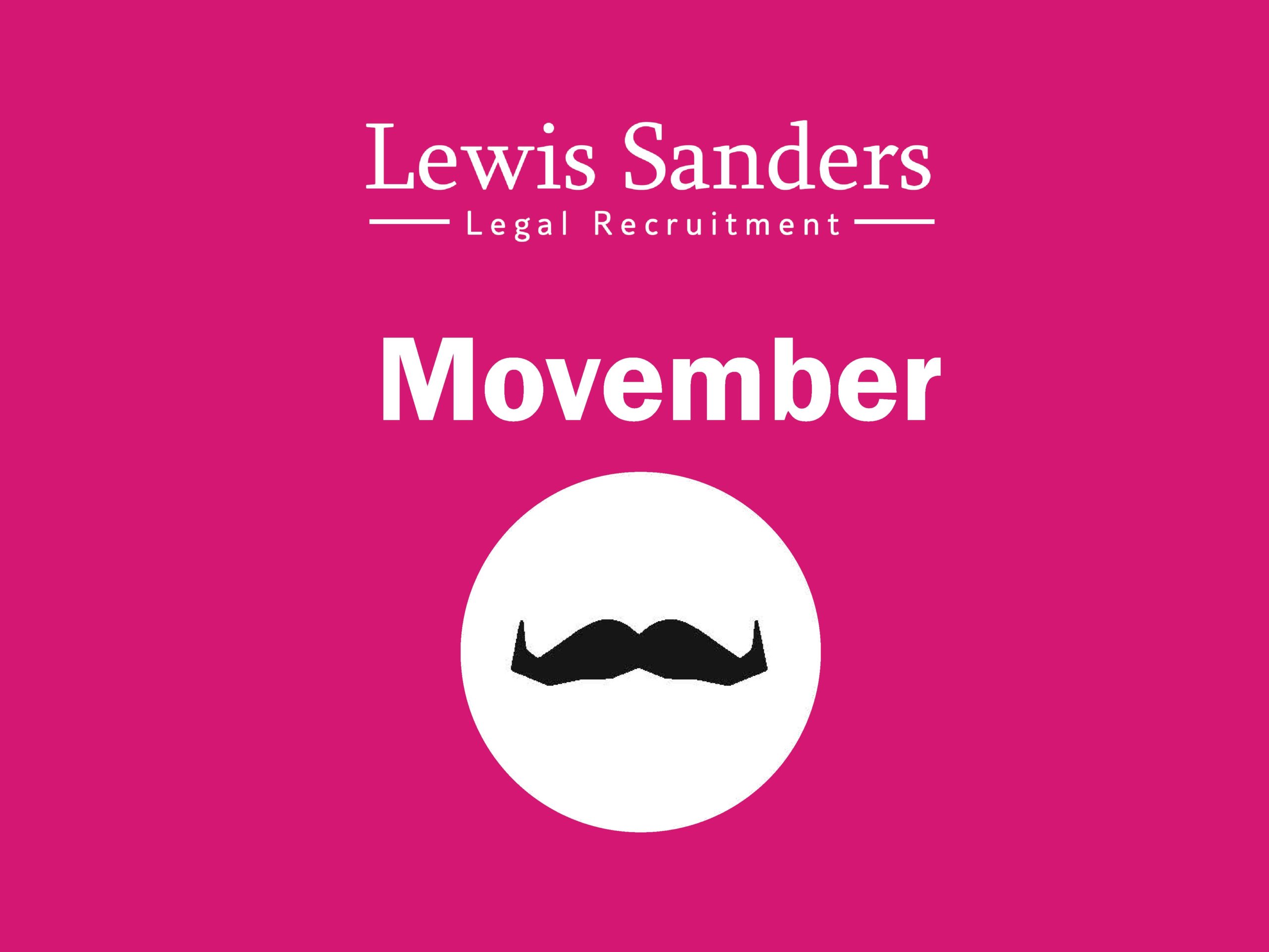 Lewis Sanders is joining Movember 2020