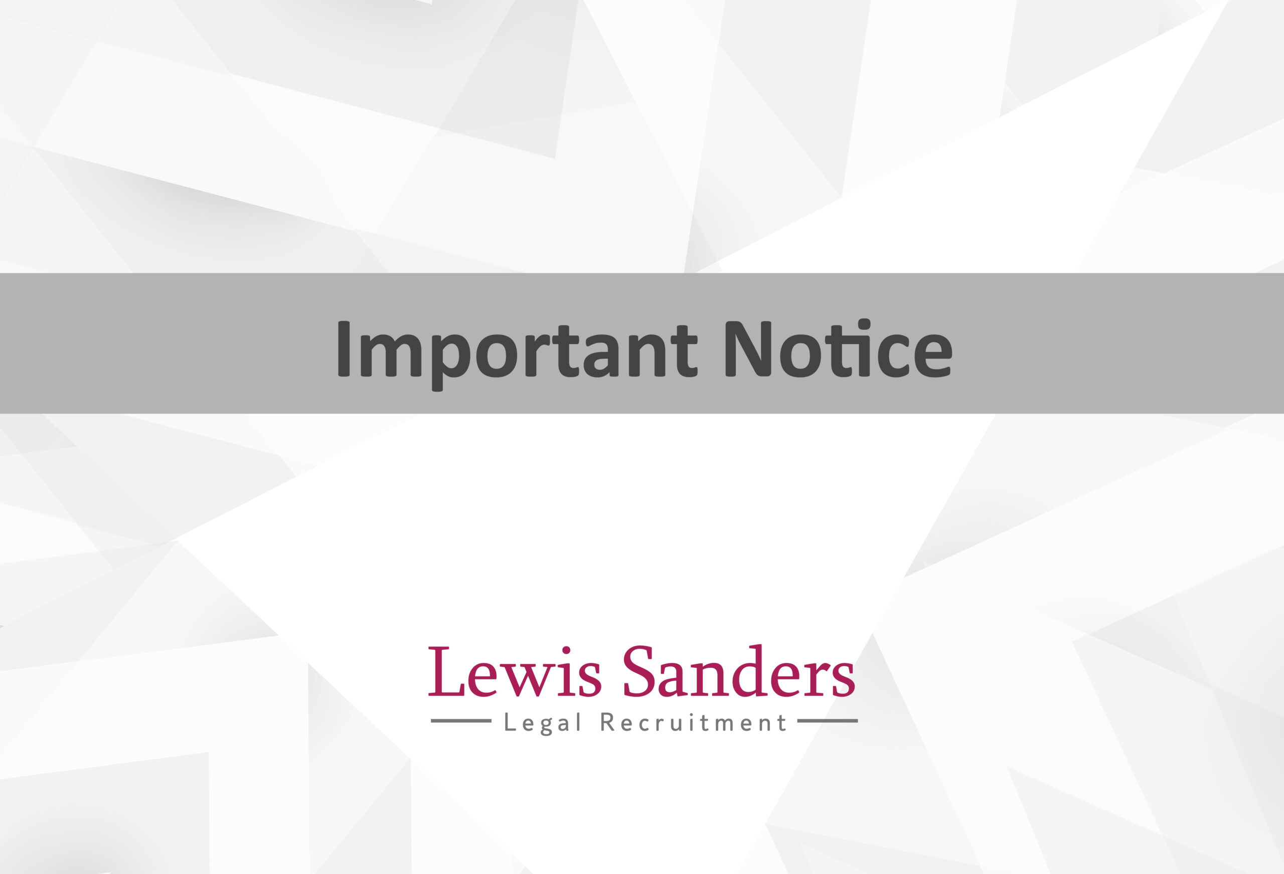 Important notice (17 Aug 2022)