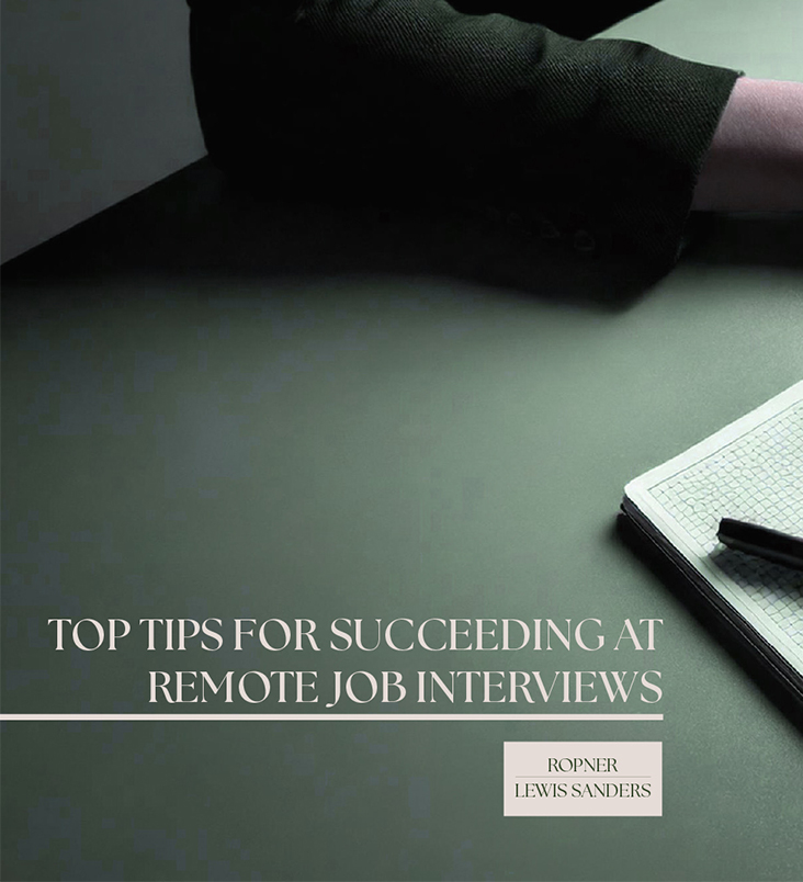 Top Tips for Succeeding at Remote Job Interviews