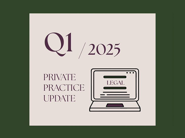 Q1/2025 Private Practice Update