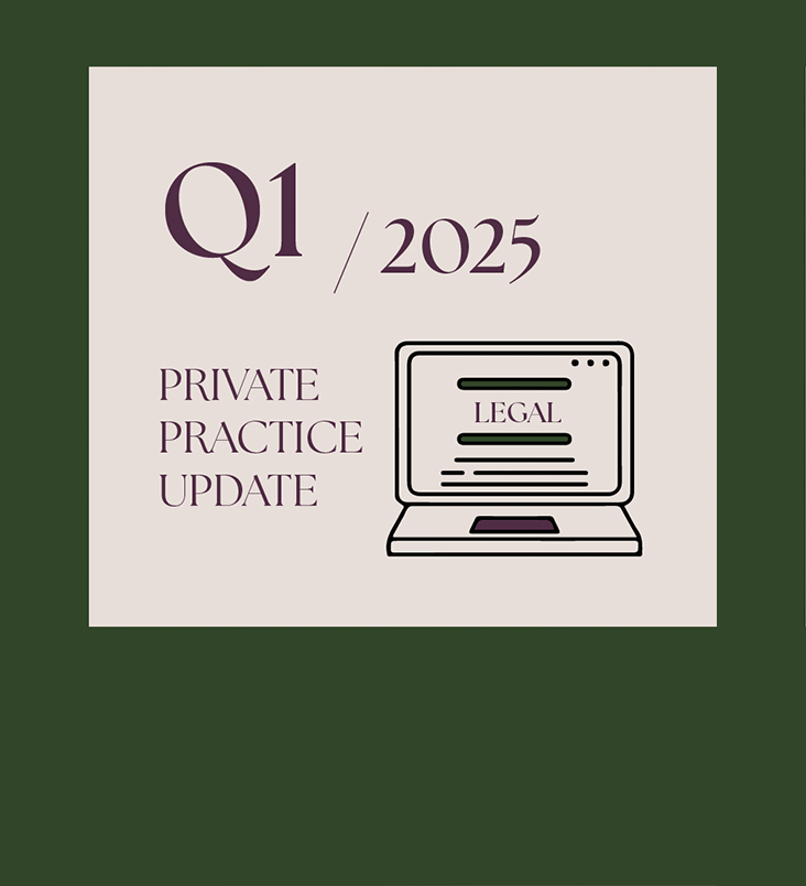 Q1/2025 Private Practice Update
